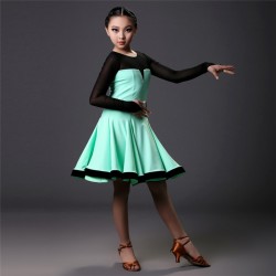 YLF0003    Children Latin dance Dress