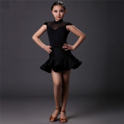 YLF0003    Children Latin dance Dress