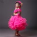 YLF0016    Children Latin dance Dress