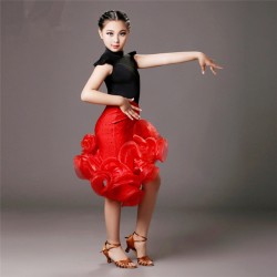 YLF0020    Children Latin dance Dress