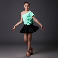 YLF0020    Children Latin dance Dress