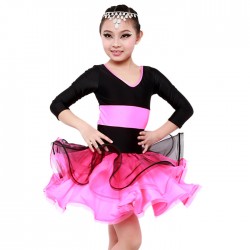 YLF0020    Children Latin dance Dress