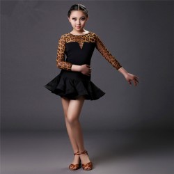 YLF0020    Children Latin dance Dress