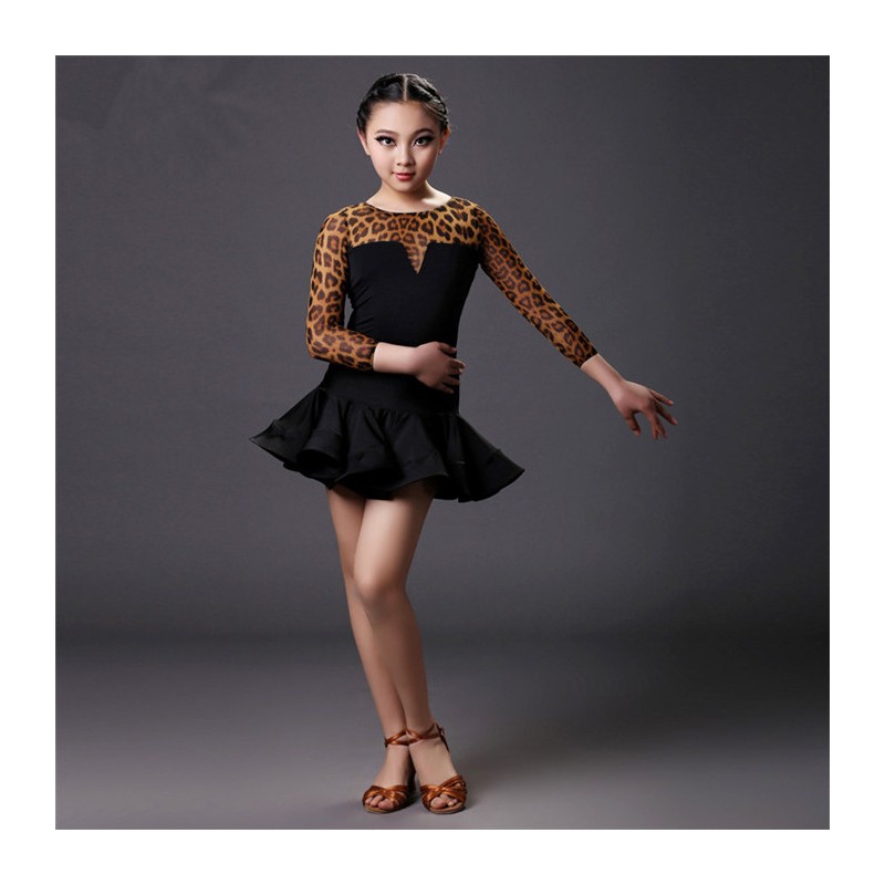 YLF0029    Children Latin dance Dress