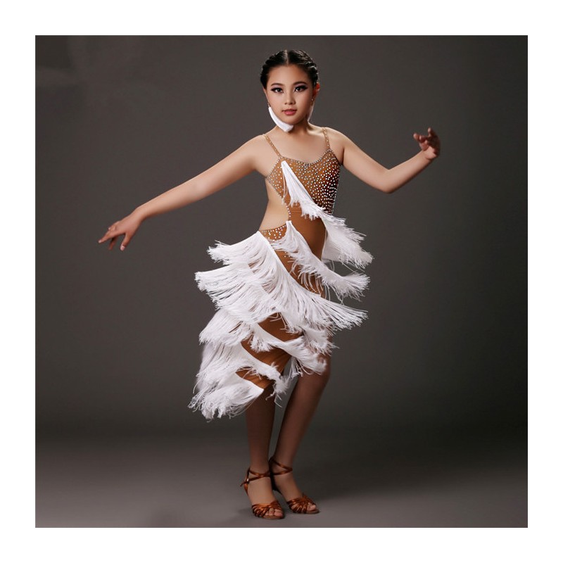 YLF0030    Children Latin dance Dress