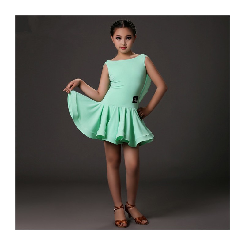 YLF0038    Children Latin dance Dress