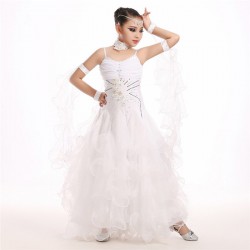 YLF0005    Children Ballroom  dance Dress