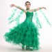 YLF0006    Children Ballroom  dance Dress