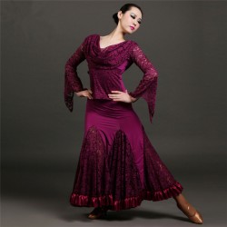 YLC0013    Ballroom Practice Dress