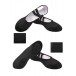 BC00002    Leather Toe Split Sole ballet shoe