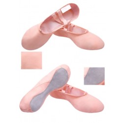 BC00001    Canvas split sole ballet shoe