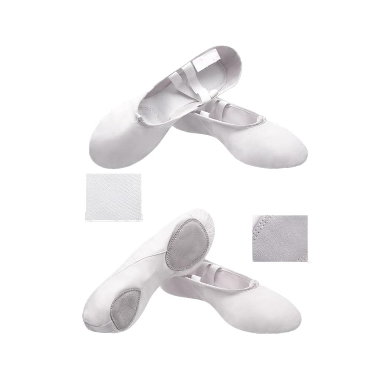 BC00004    Double Canvas Split-sole ballet shoe