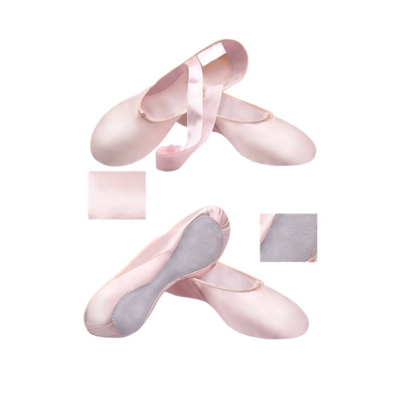 BC00006   Satin Full Sole ballet shoe