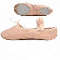 YZ00001    Cow Leather/Pig Skin Upper Full Sole ballet shoe
