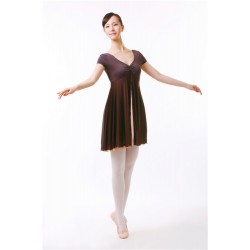 B150011    Women Leotard With Skirt 