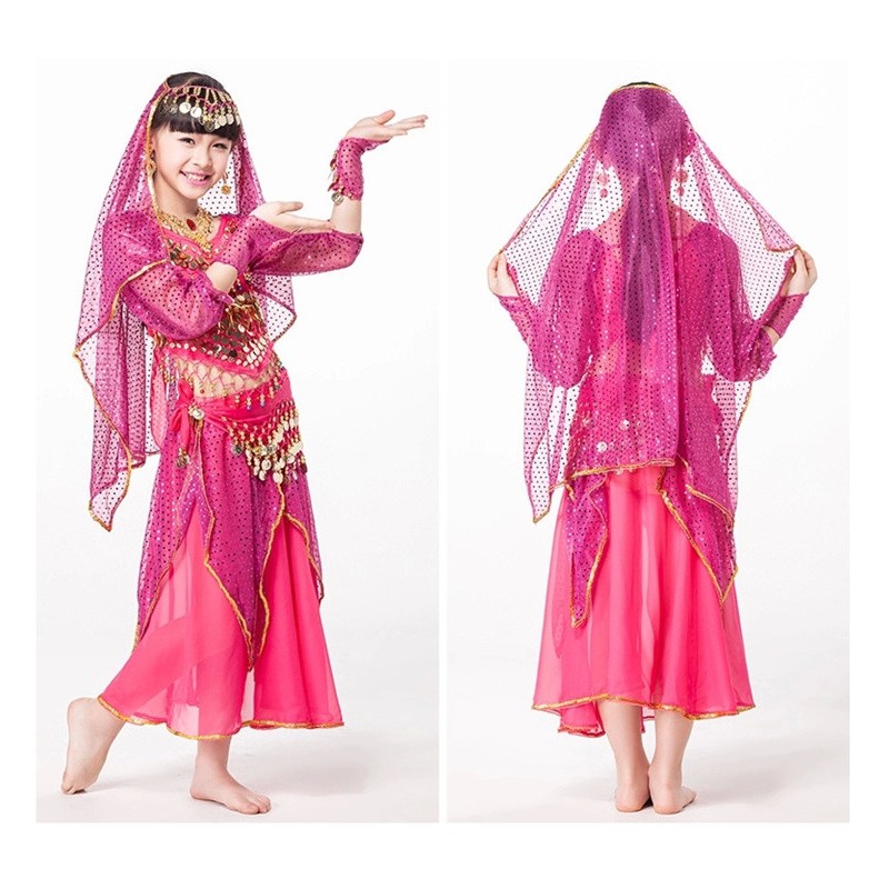 Be00045   Belly Dance Costume Child