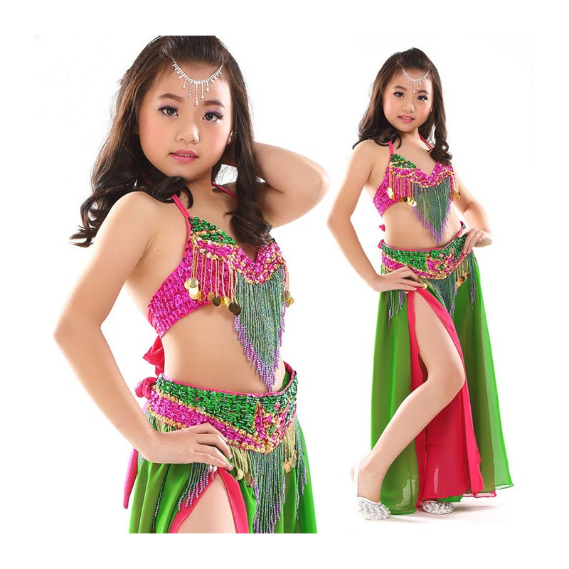 Be00077   Belly Dance Costume Child