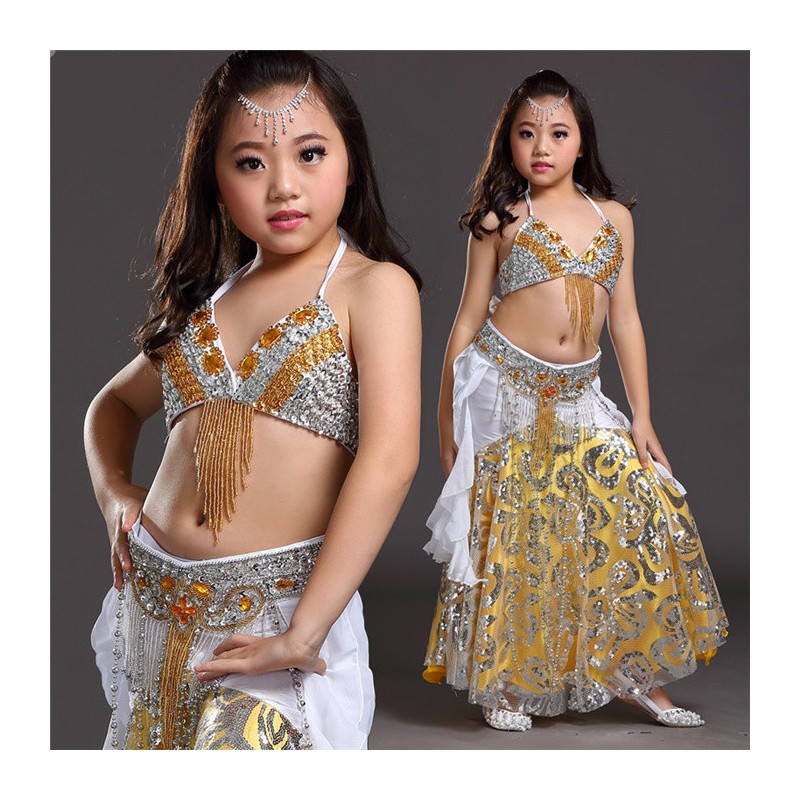 Be00078   Belly Dance Costume Child