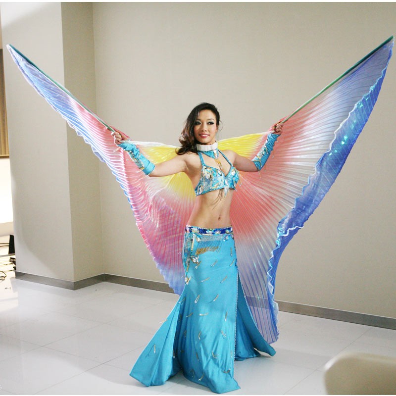 Be00191    Belly Dance wings -Non-split