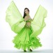 Be00198    Belly Dance wings -Non-split     Silk-like