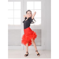 YLF0045    Children Latin dance Dress