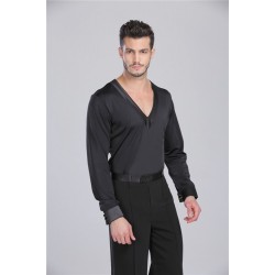 DKL0006   Men's Latin Dance Shirt