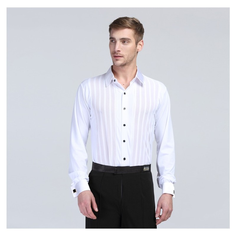 DKL0017  Men's Latin Dance Shirt